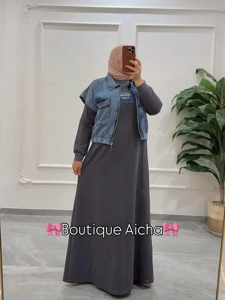 Robe CAMILIA FASHION - Gris