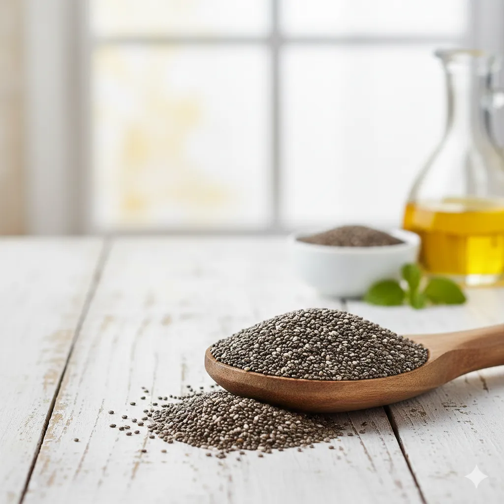 بذور الشيا طبيعية عالية الجودة