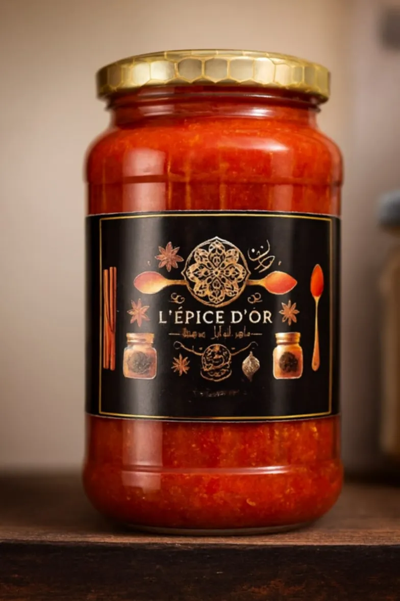 هريسة  مفورة عربي - récipient 500g