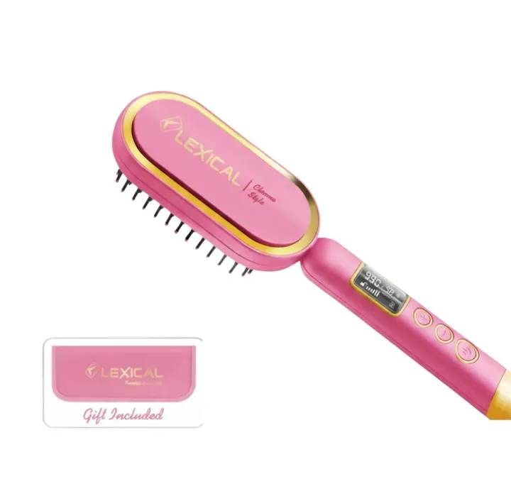 Brosse à Air Chaud Lexical LSB-5140-11 - 65W - 990 °C - Rose