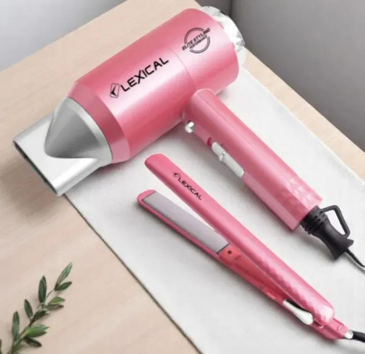 Ensemble Sèche cheveux + Lisseur Lexical LGW-5810