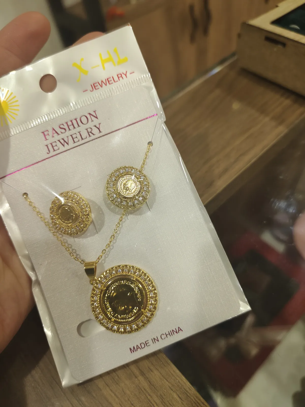 Series collier avec boucles stainless steel SR-CB