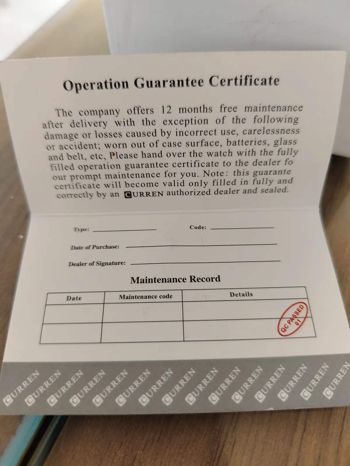 Montre CURREN - MT-CUR20