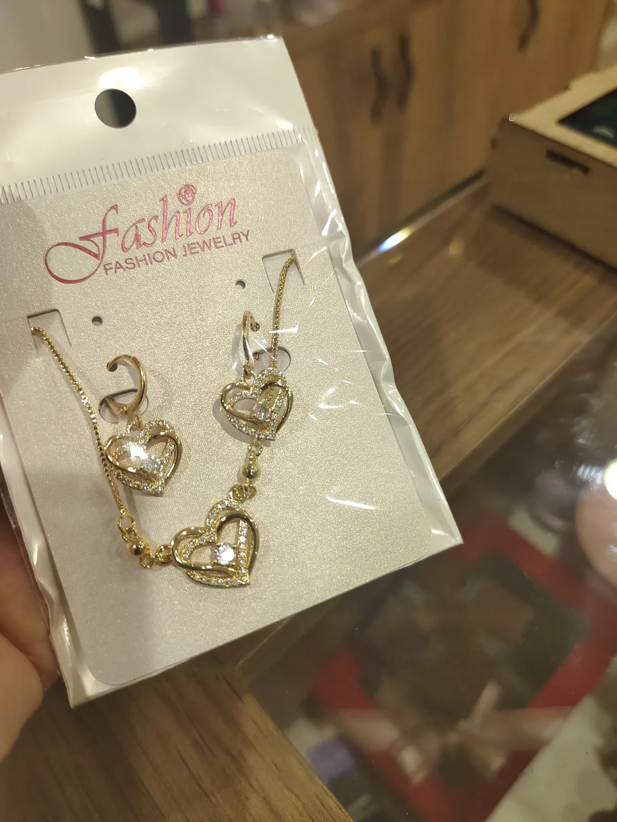 Series collier avec boucles stainless steel SR-CB