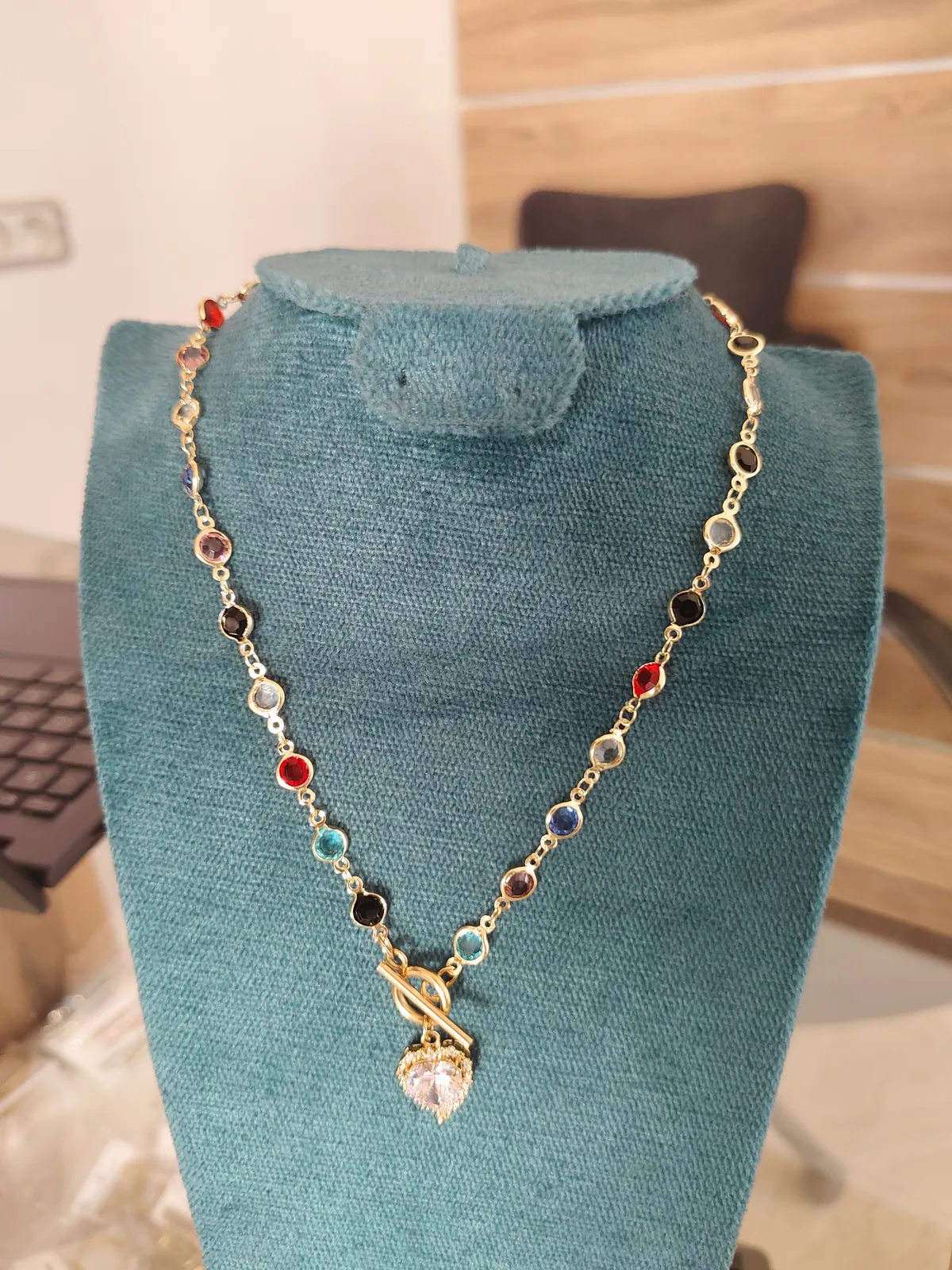 Colliers en acier inoxydable multicolores CA-MC