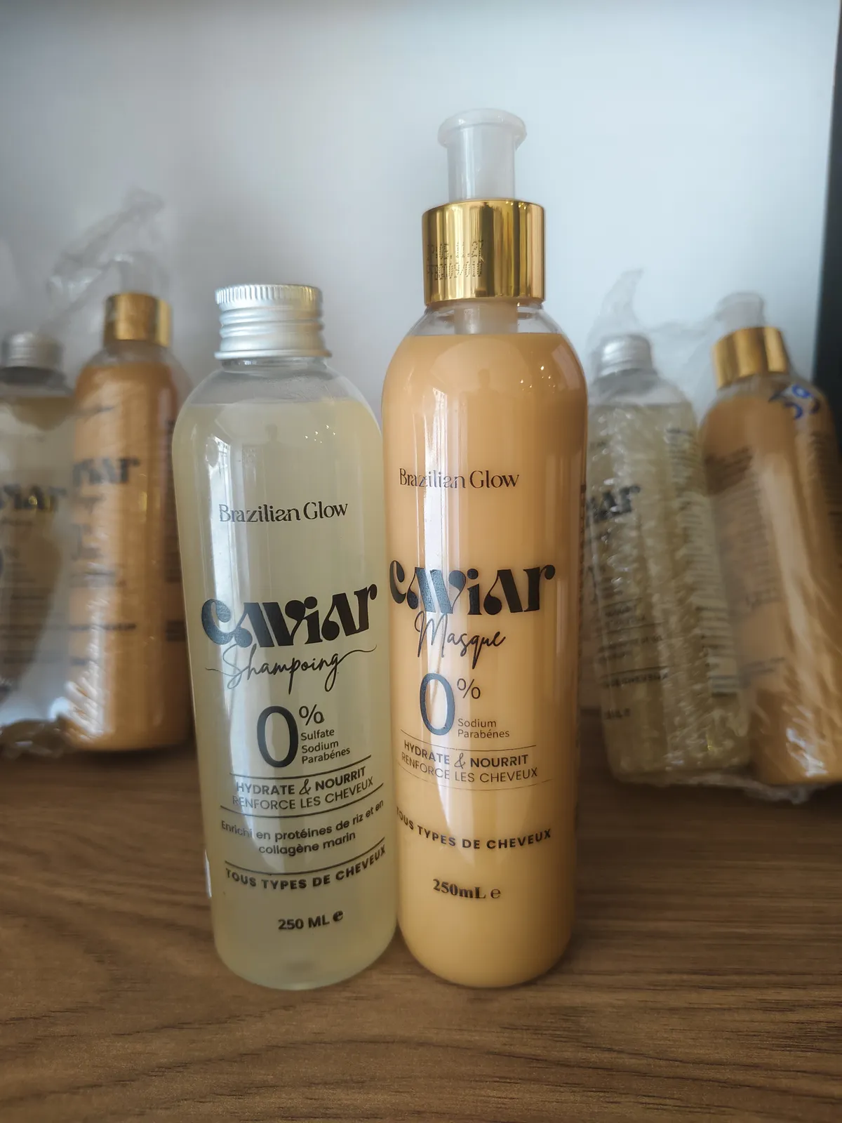 Pack soin caviar 250ml PS-CR