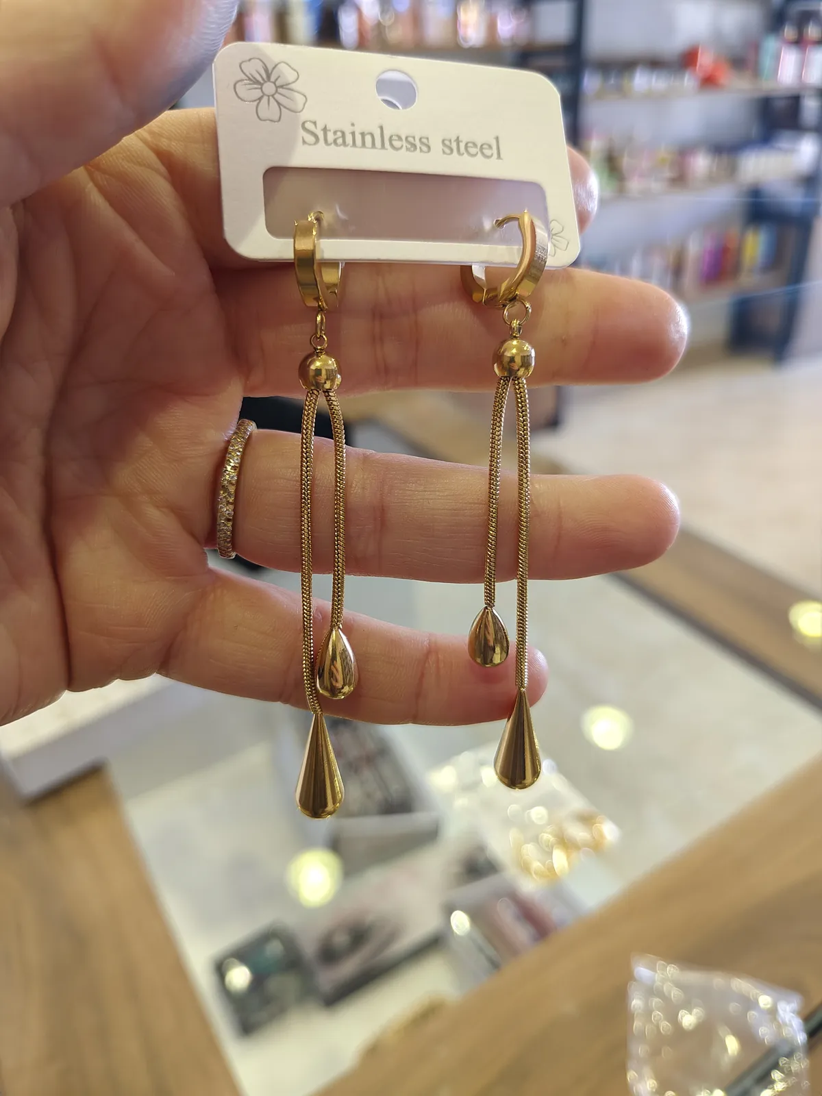 Boucles d'oreilles pendantes BO-PDT