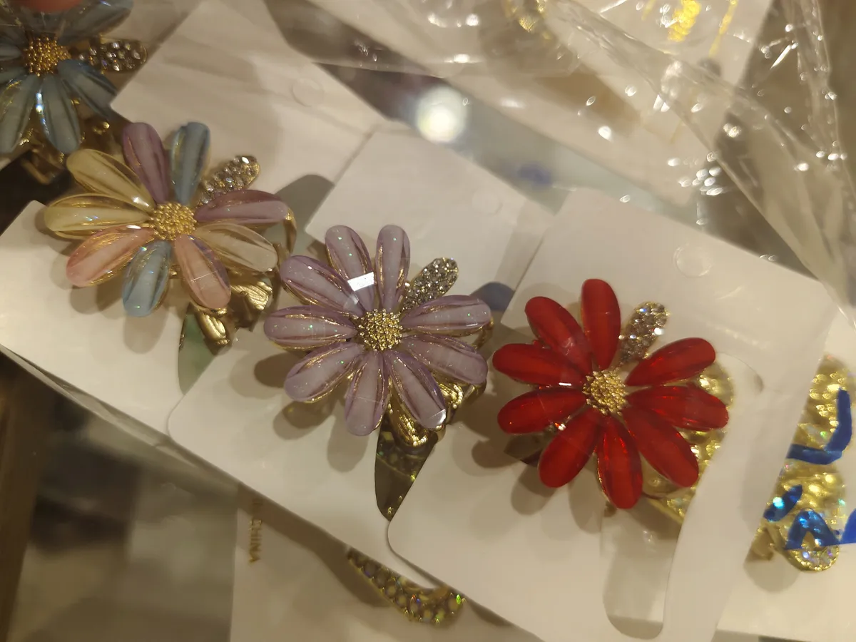 Pince à cheveux fleur PC-FR