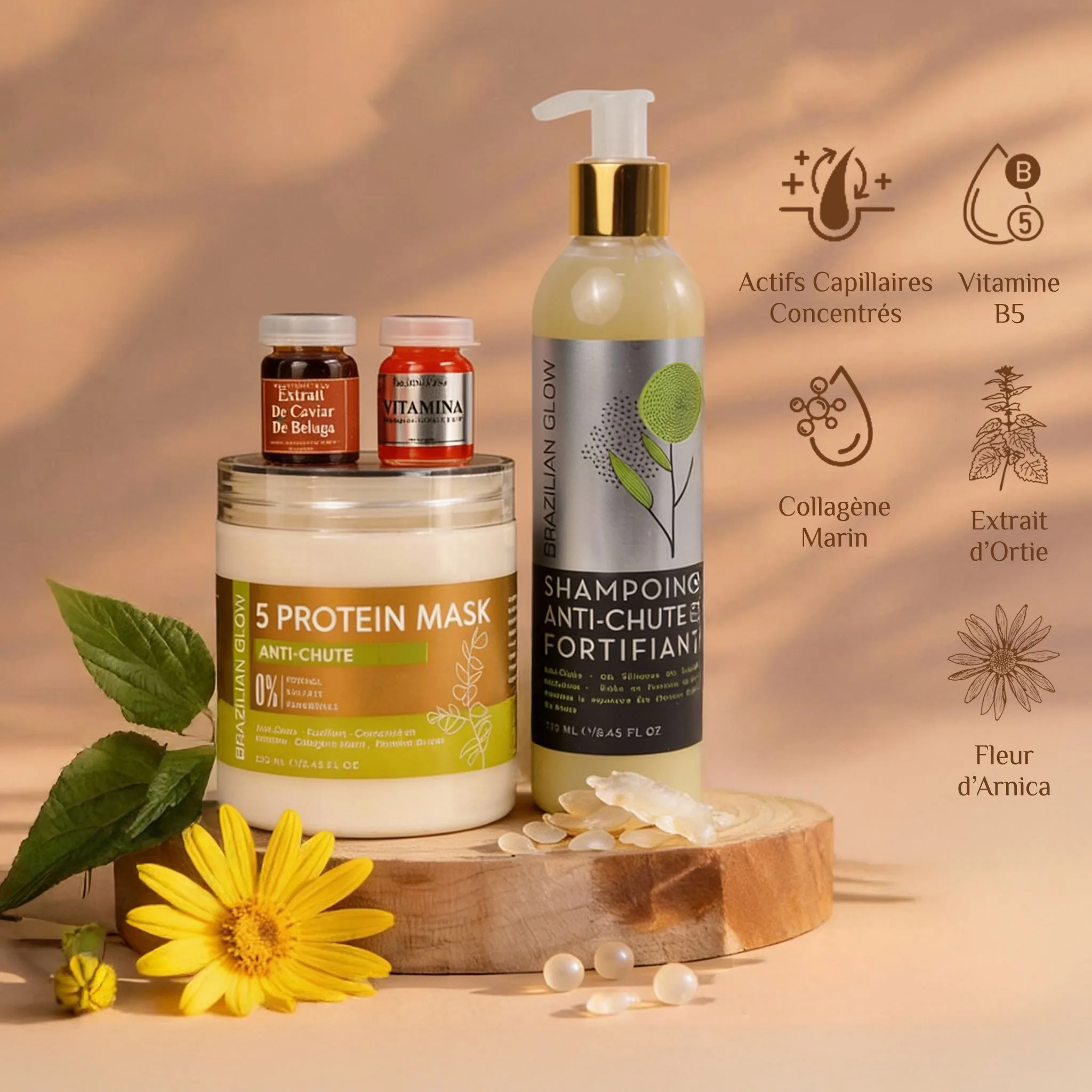 Brazilian Glow Pack Anti chute BG-PC