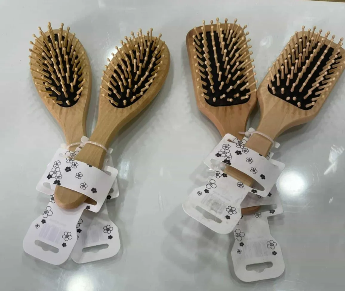 Brosses à cheveux en bambou BC-BB