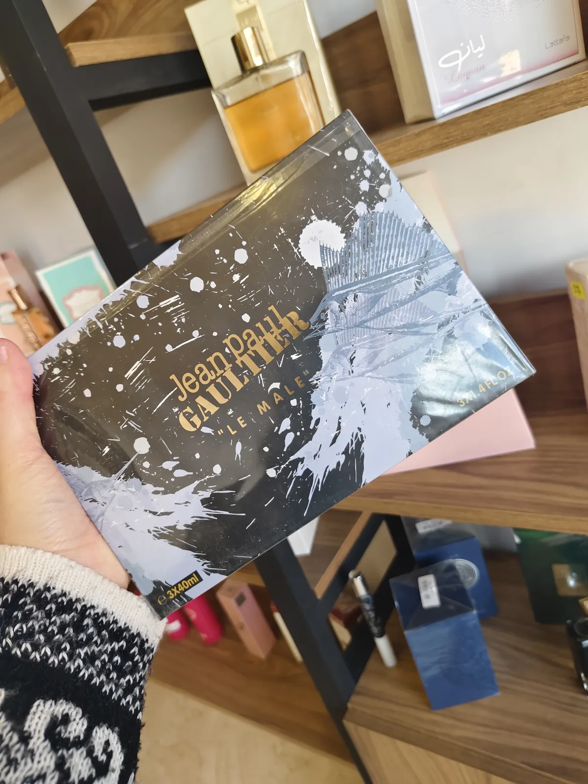 Coffret de parfum 3 flacons pour homme CF-HM