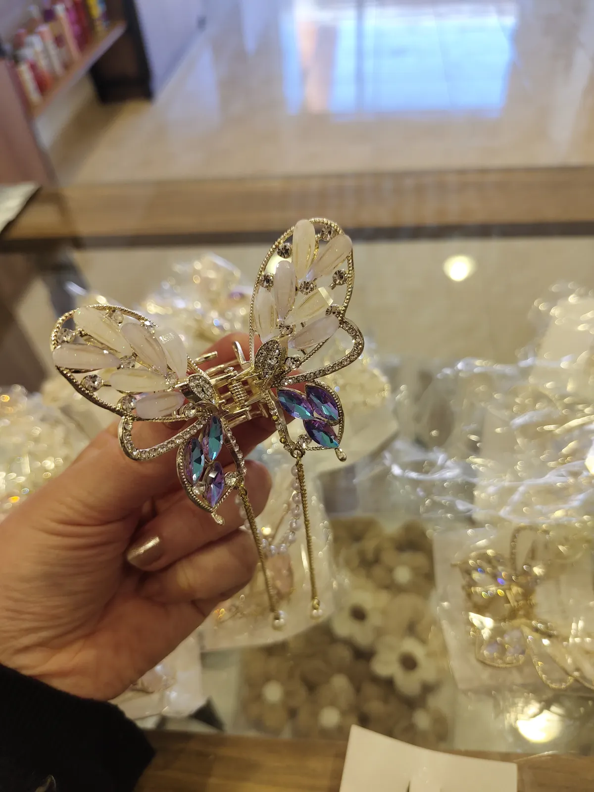 Pince à cheveux papillon PC-PP