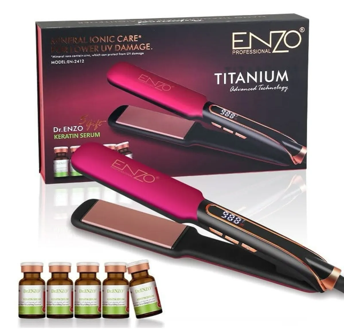 Plaque ENZO TITANIUM PL-EN-TIT