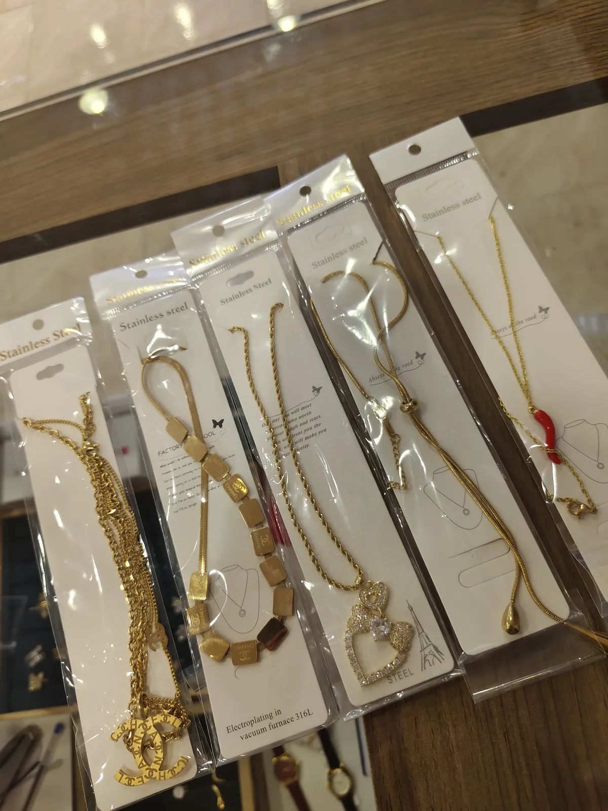 colliers en acier inoxydable CA-001