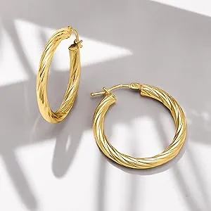 Boucles créoles torsadés BO-CT