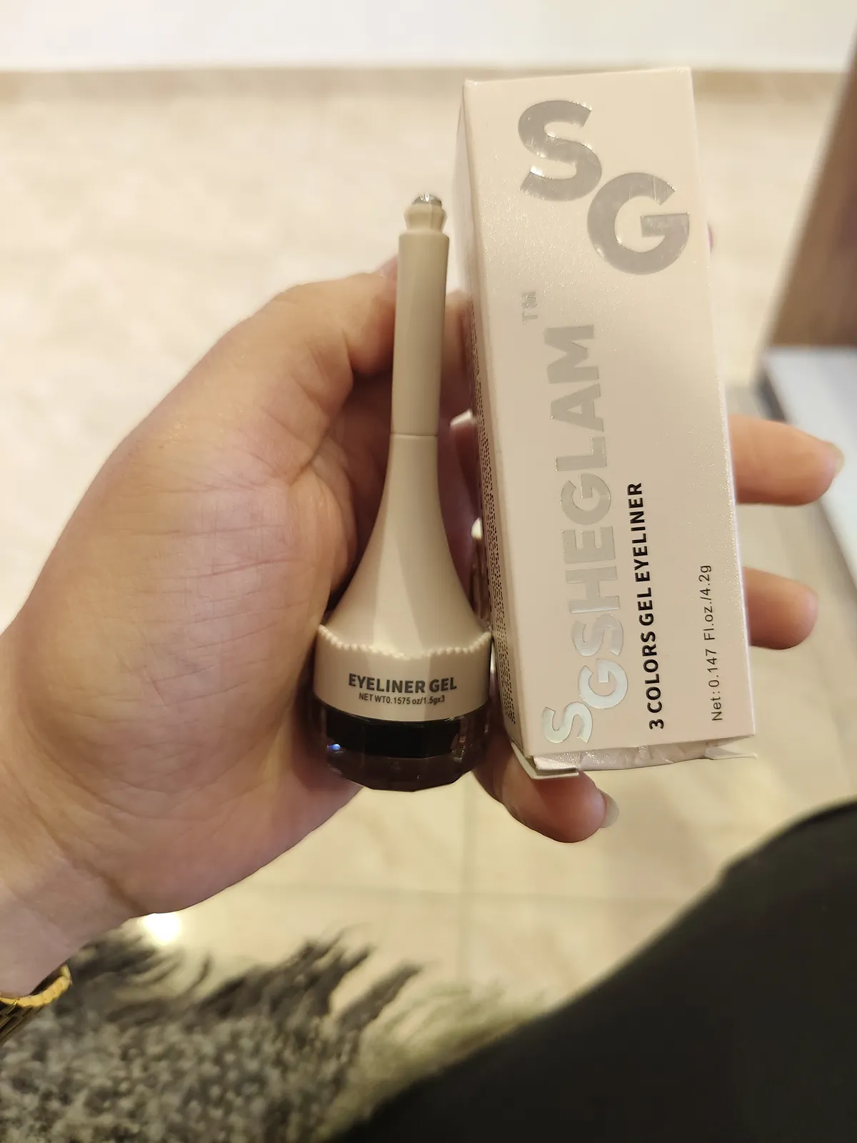 Gel eyeliner 3 clrs sheglam GE-SG-3C