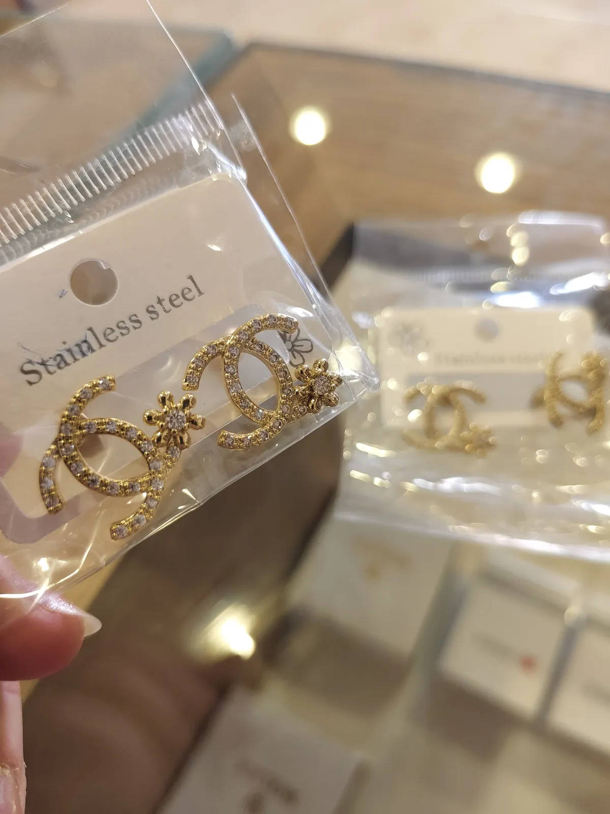 Boucles d'oreilles CC BO-CC