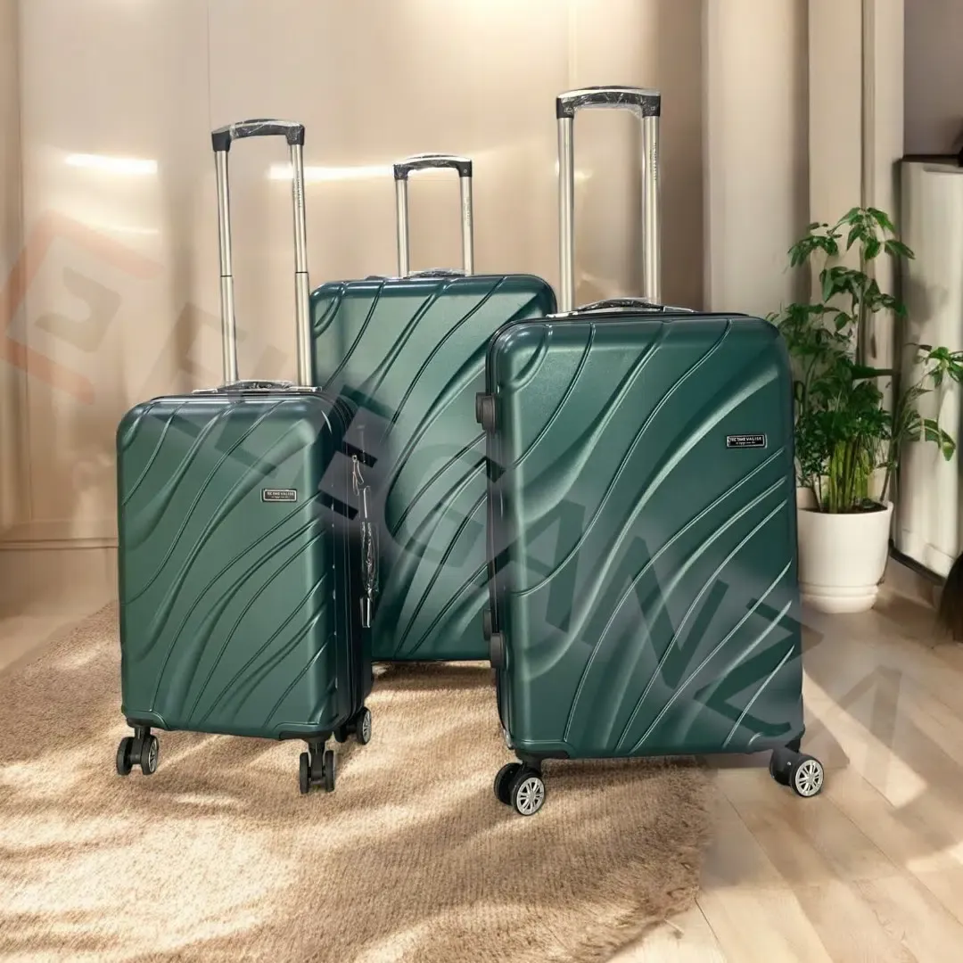 Série de 3 valises incassables - Vert